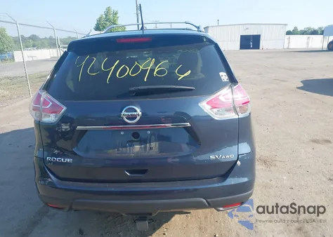 2016 Nissan Rogue S/Sl/Sv z USA, uszkodzony, nr VIN KNMAT2MV0GP608597